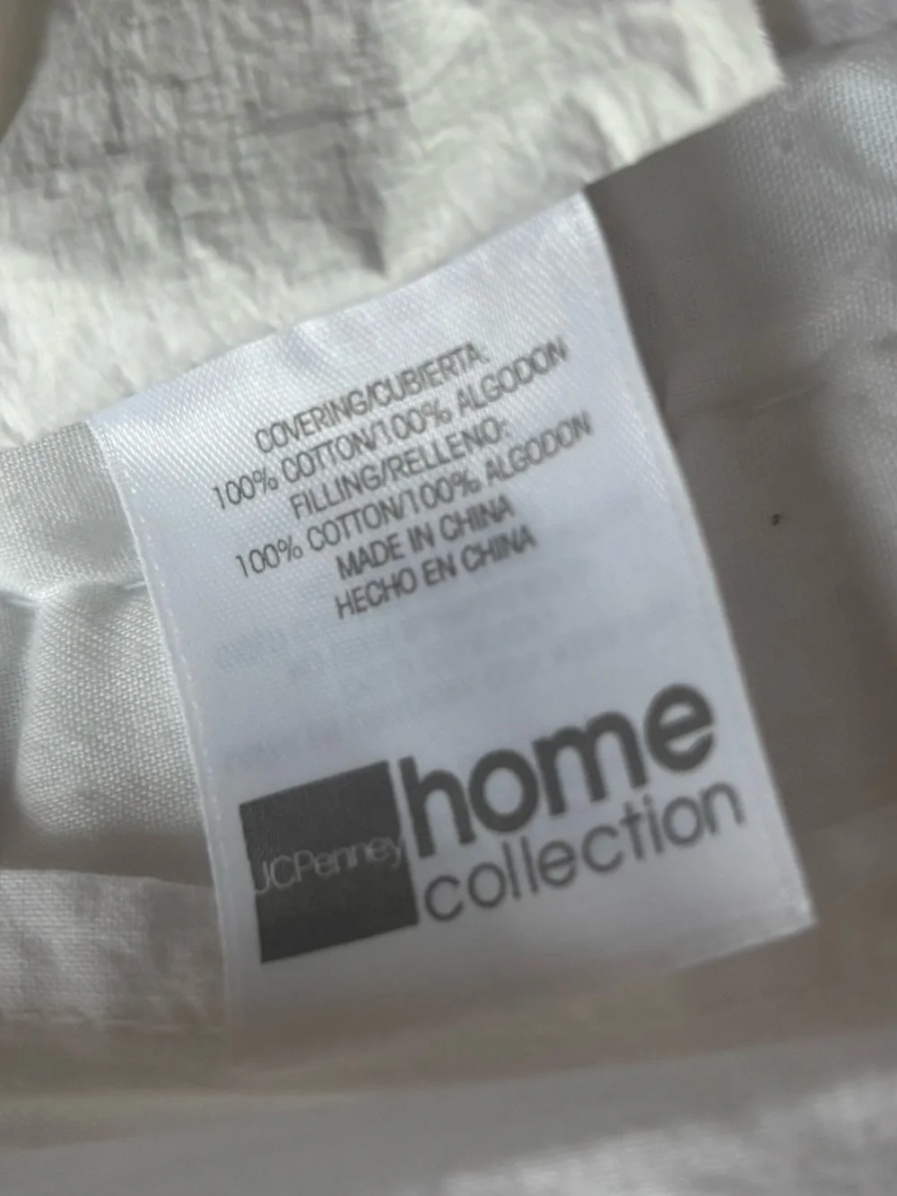 JCPenney home collection cotton patchwork cottage quilted standard pillow shams